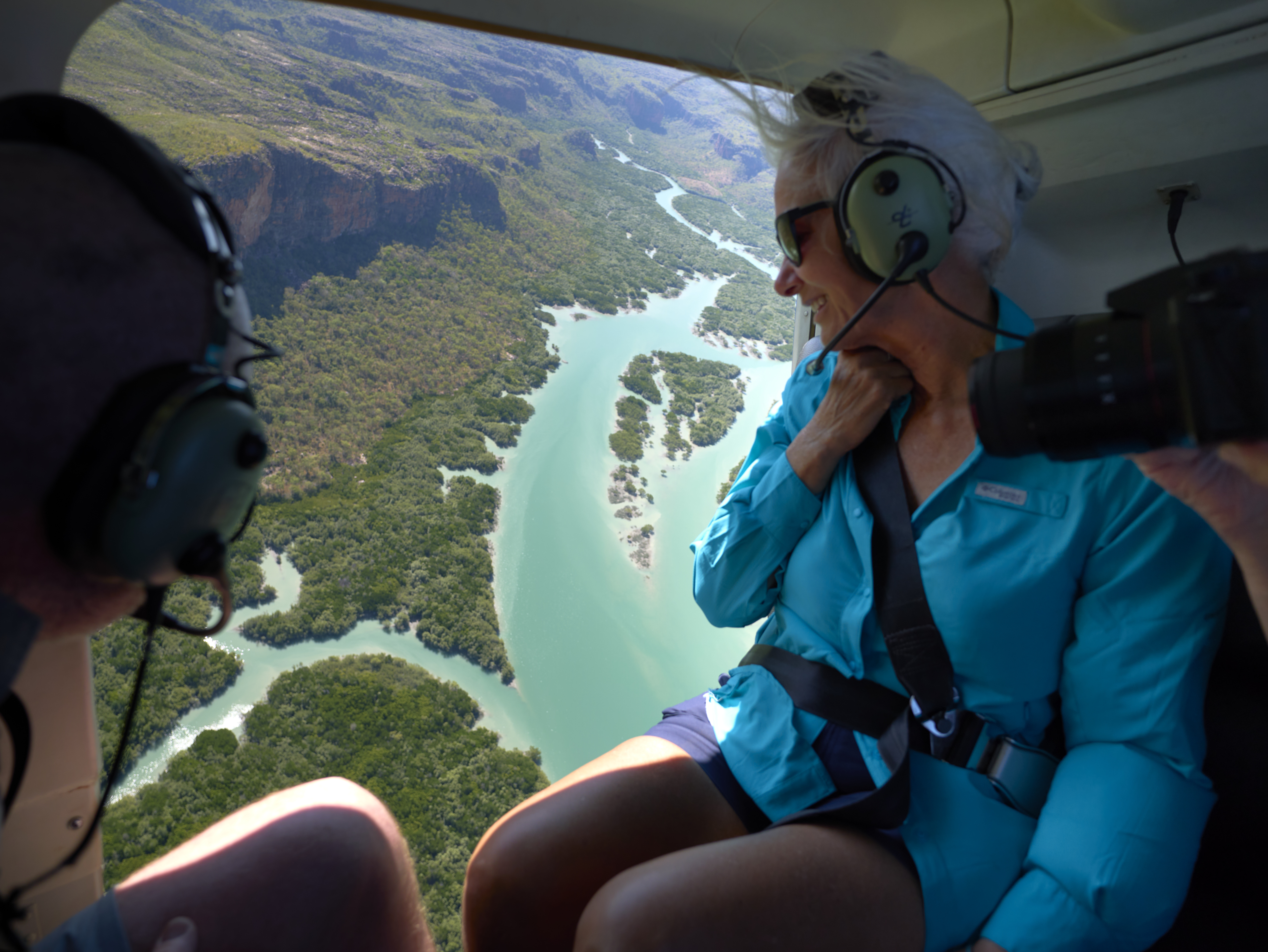 Mitchell falls heli tour %c2%a9 ewen bell