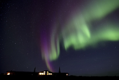 arctic haven wilderness lodge aurora borealis