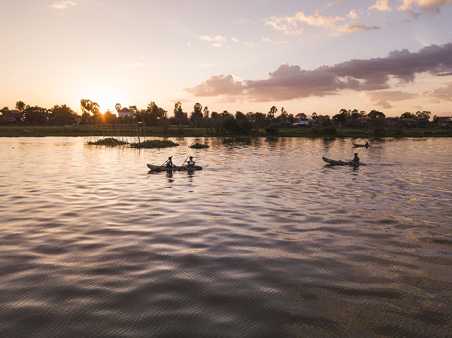 Cambodia kayaking