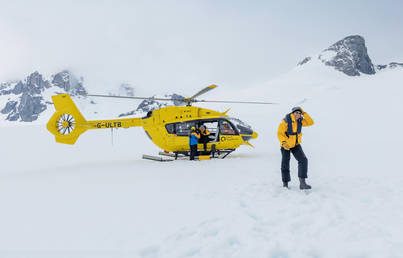 Antarctica By Helicopter | Ultramarine | IExpedition